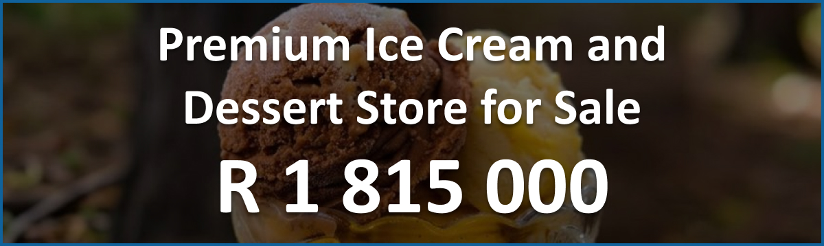 premium ice cream and desert store