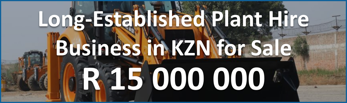 long-established plant hire business in kzn